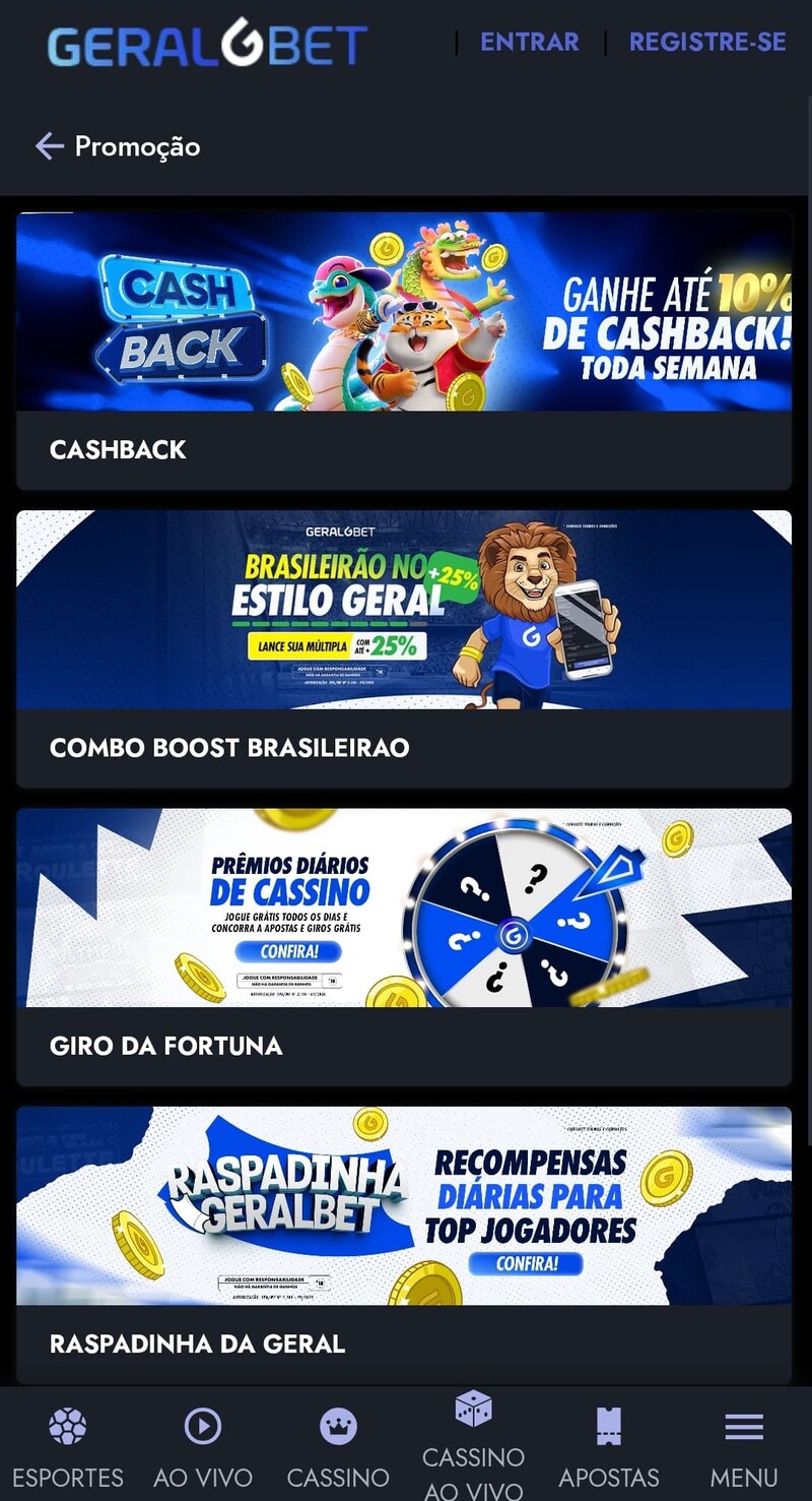 Bónus de casino Geraltbet